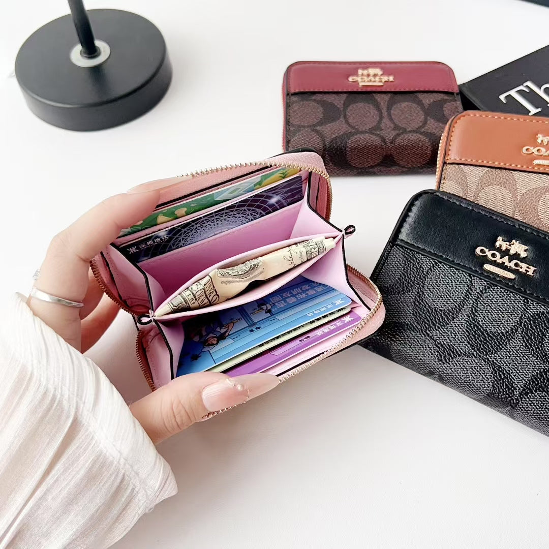 Coach Signature Wallet Card Case