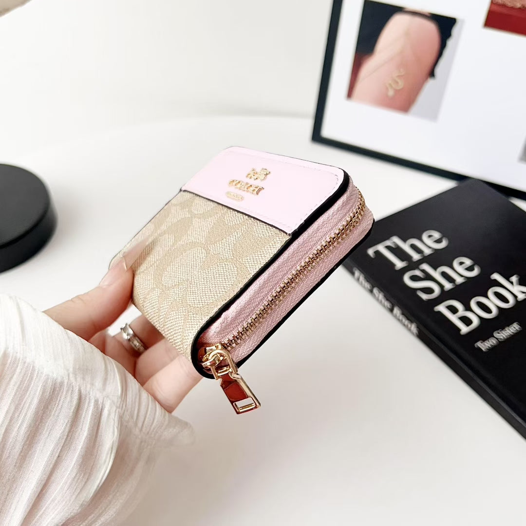 Coach Signature Wallet Card Case
