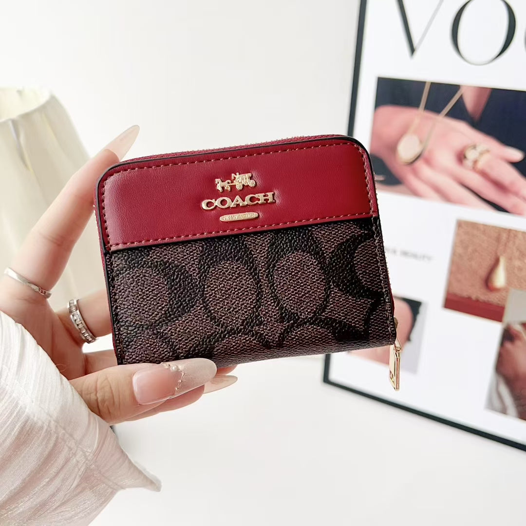 Coach Signature Wallet Card Case