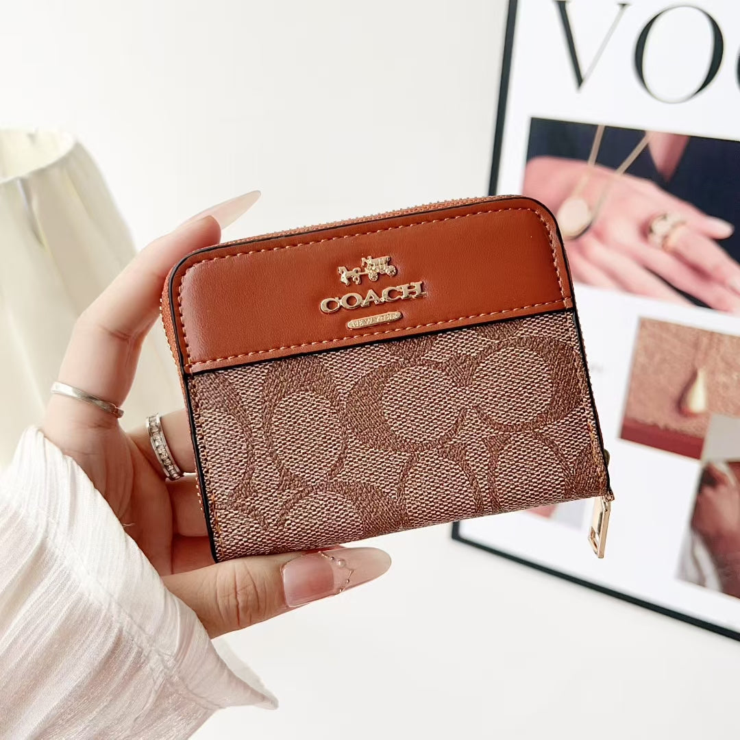 Coach Signature Wallet Card Case