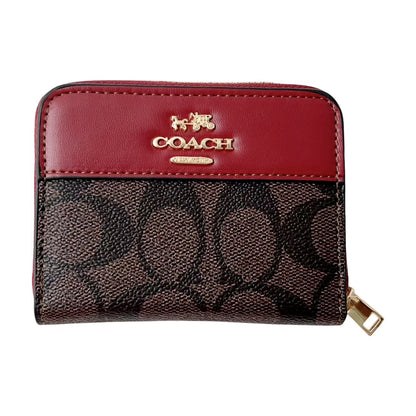 Coach Signature Wallet Card Case