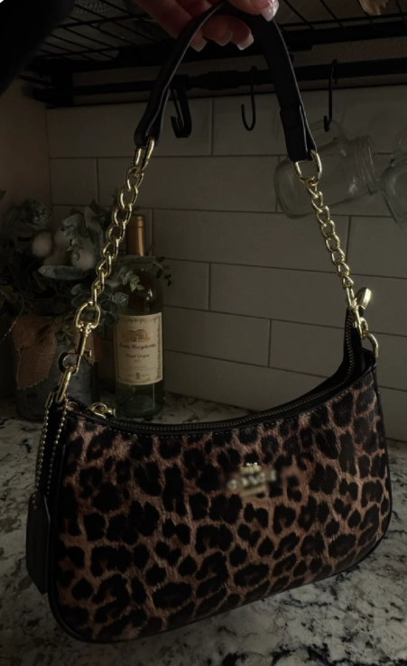 Cheetah shoulder bag