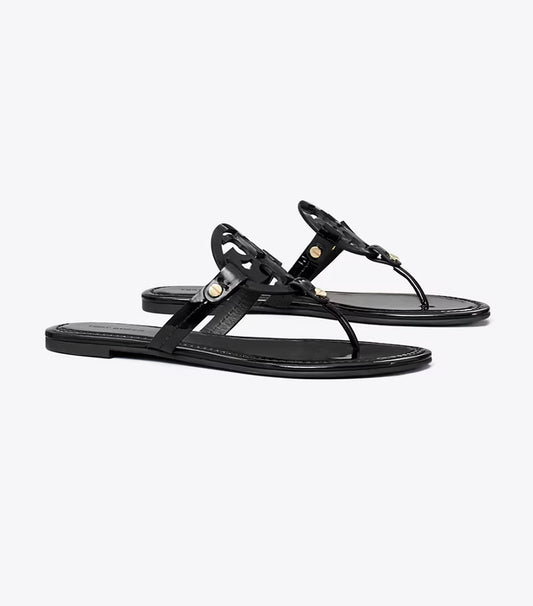 MILLER PATENT SANDAL