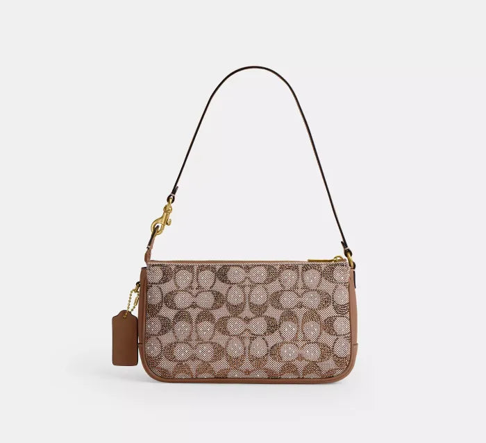 Plaza Bag In Crystal Signature Jacquard