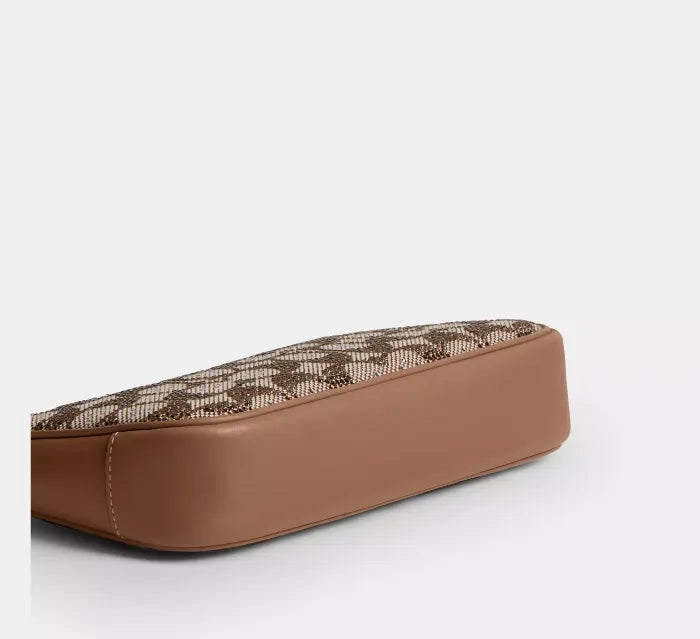 Plaza Bag In Crystal Signature Jacquard