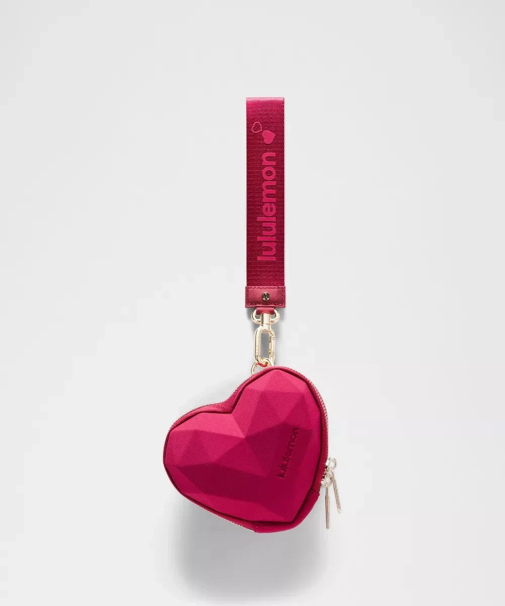 Lululemon Heart Wristlet
