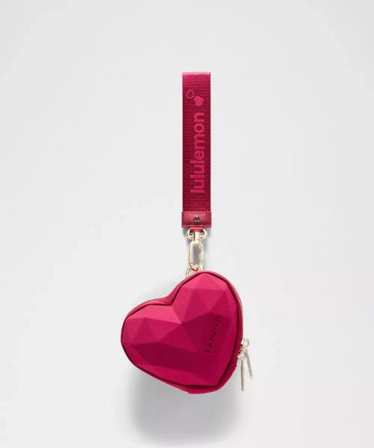 Lululemon Heart Wristlet
