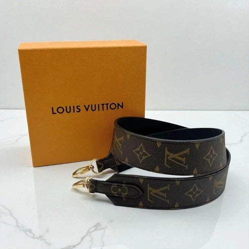 Monogram Black Shoulder Strap (Box Included)