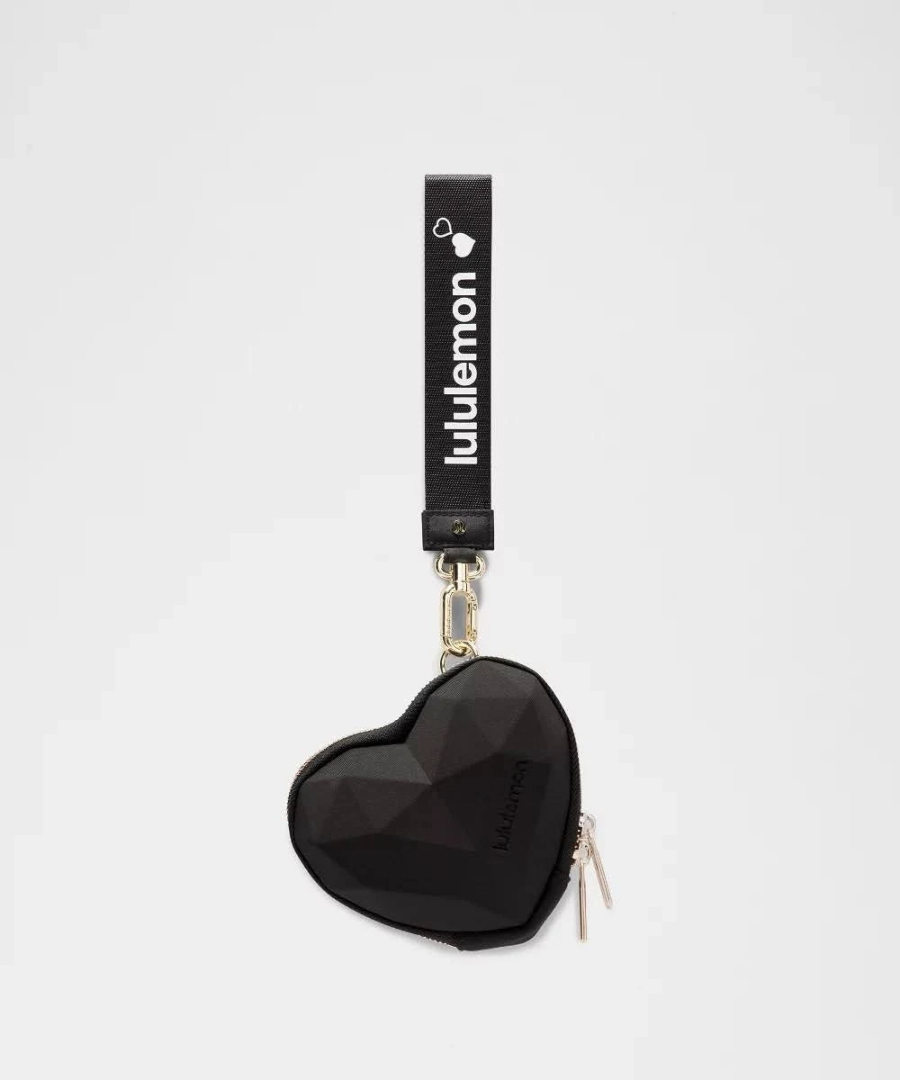 Lululemon Heart Wristlet